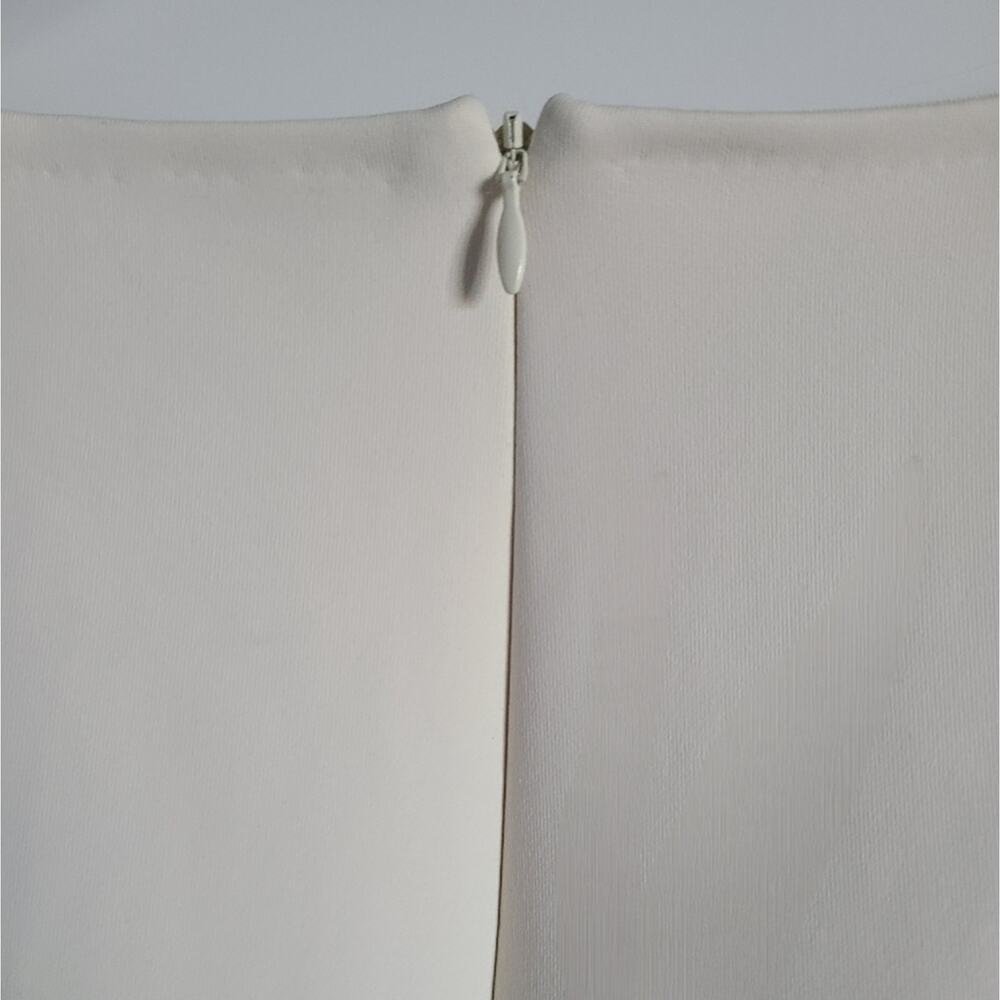 Rosetta Getty Parchment Ivory Scuba Sweetheart Neck Top Size Large NWT $695 - Picture 9 of 16